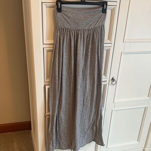 Gray Women's Maxi Skirt